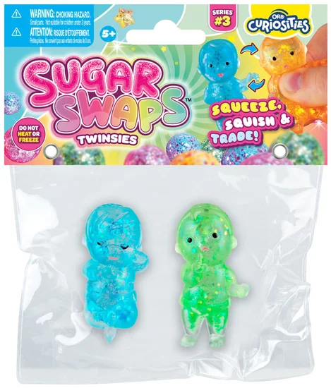 ORB Curiosities™ Sugar Swaps Twinsies Series 3 Squishy Figures