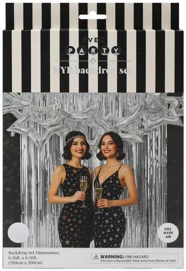 Party NYE Backdrop Set
