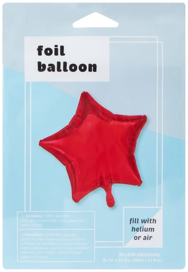 Red Star Balloon