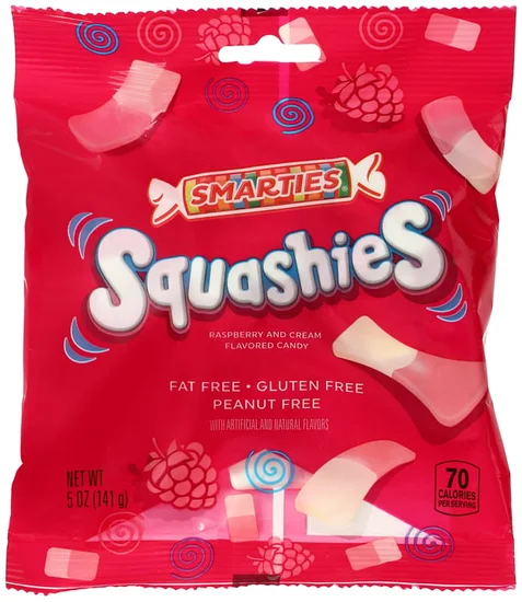Smarties® Squashies Raspberry And Cream 5oz