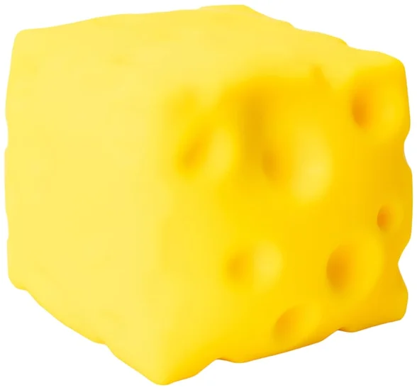 Smush Mart Cheese Squish Toy