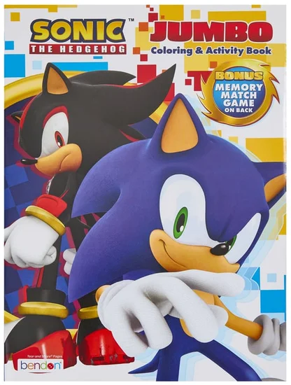 Sonic The Hedgehog™ Jumbo Coloring & Activity Book