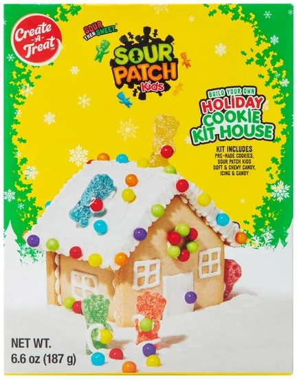 Sour Patch Kids® Build-Your-Own Holiday Cookie House Kit