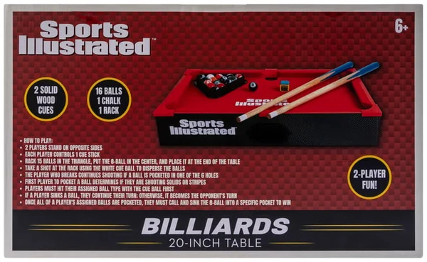 Sports Illustrated™ Billiards Table 20in