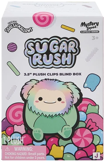 Squishmallows™ Sugar Rush Mystery Plush Clips
