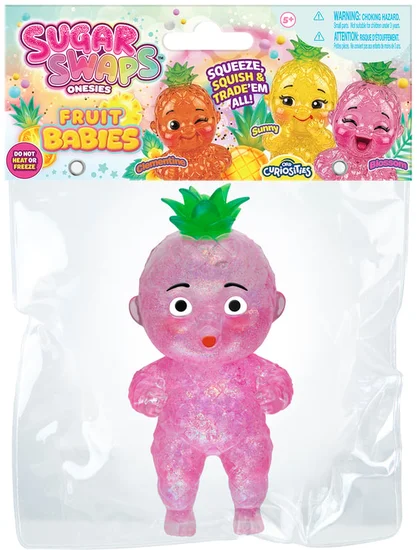 Sugar Swaps Fruit Babies Squish Toy (Styles May Vary)