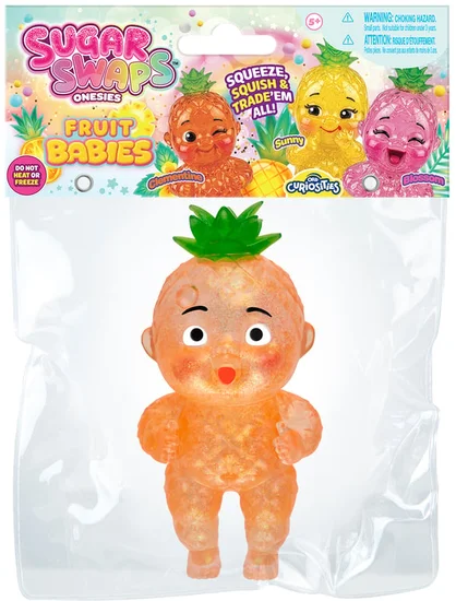 Sugar Swaps Fruit Babies Squish Toy (Styles May Vary)
