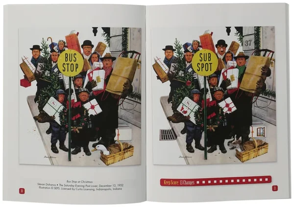 The Saturday Evening Post Spot The Differences Picture Puzzles