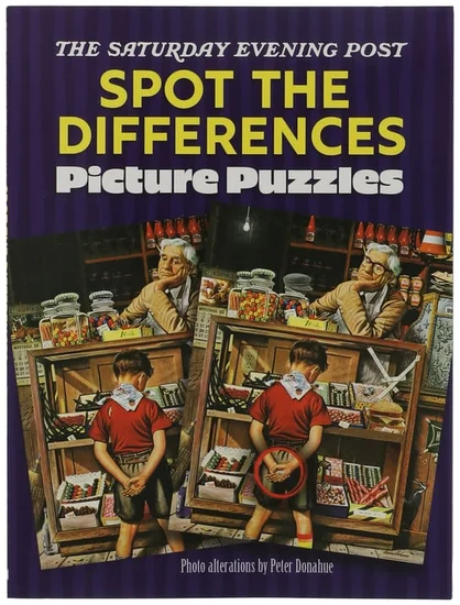 The Saturday Evening Post Spot The Differences Picture Puzzles