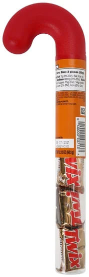 TWIX® Candy Cane Tube, 3oz