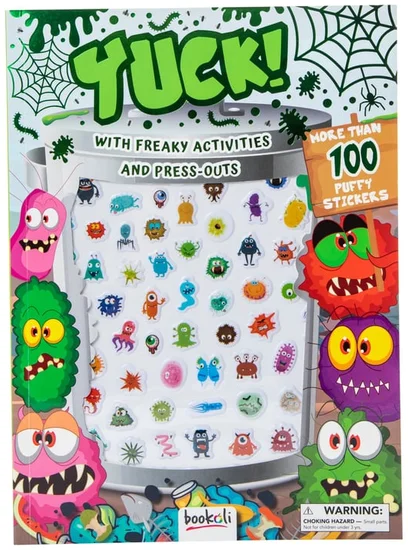 Yuck Freaky Activities & With Over 100 Puffy Stickers