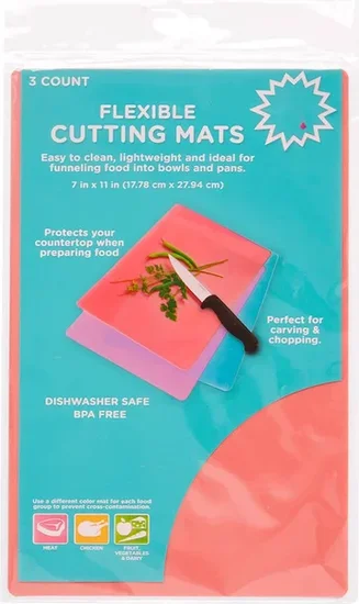 Flexible Cutting Mats, 3 ct