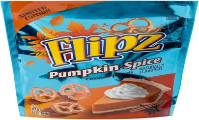 Flipz® Pumpkin Spice Covered Pretzels 6.5oz