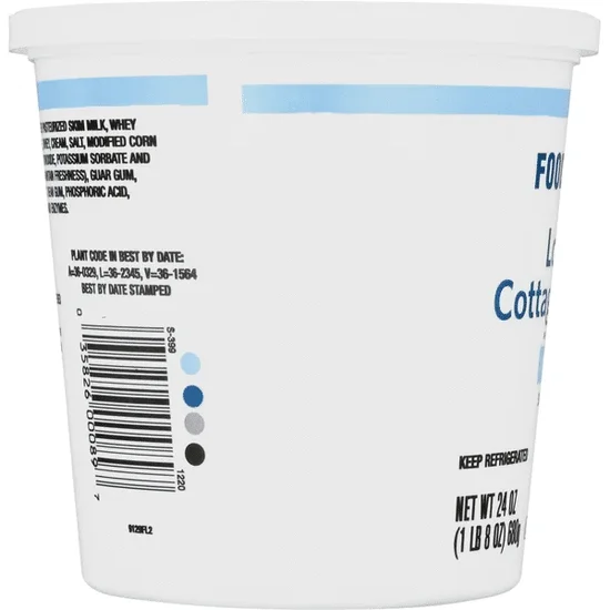 Food Lion 1% Low Fat Small Curd Cottage Cheese