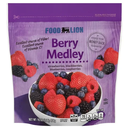 Food Lion Berry Medley Frozen