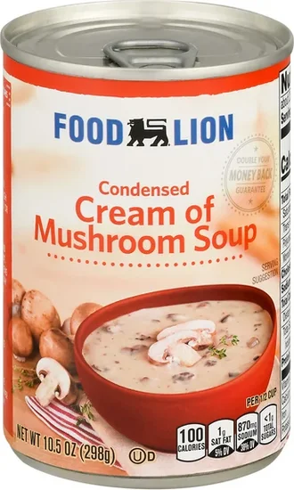 Food Lion Condensed Cream of Mushroom Soup