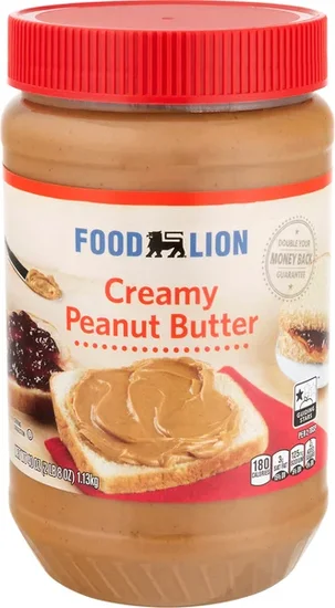 Food Lion Creamy Peanut Butter