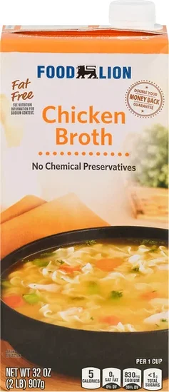 Food Lion Fat Free Chicken Broth