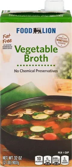Food Lion Fat Free Vegetable Broth