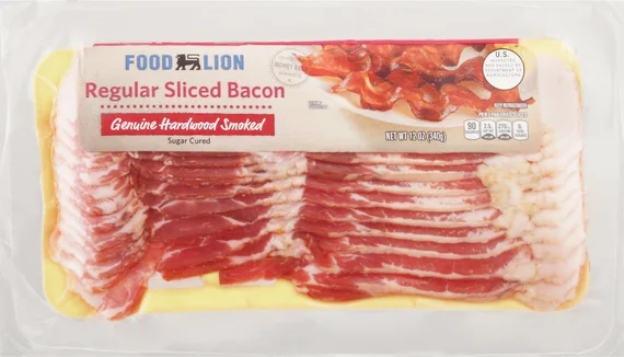 Food Lion Genuine Hardwood Smoked Regular Bacon Sliced