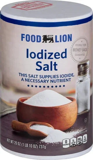 Food Lion Iodized Salt