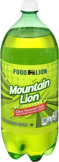 Food Lion Mountain Lion Citrus Soda