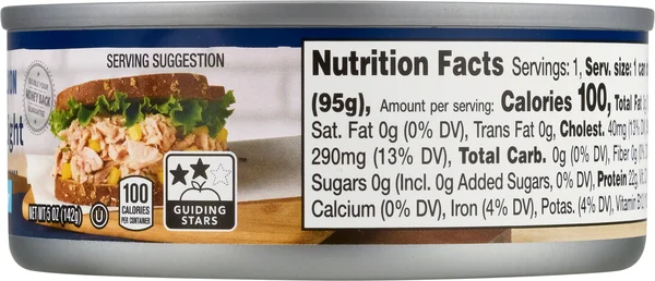 Food Lion Wild Caught Chunk Light Tuna in Water