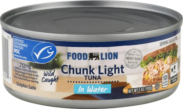 Food Lion Wild Caught Chunk Light Tuna in Water