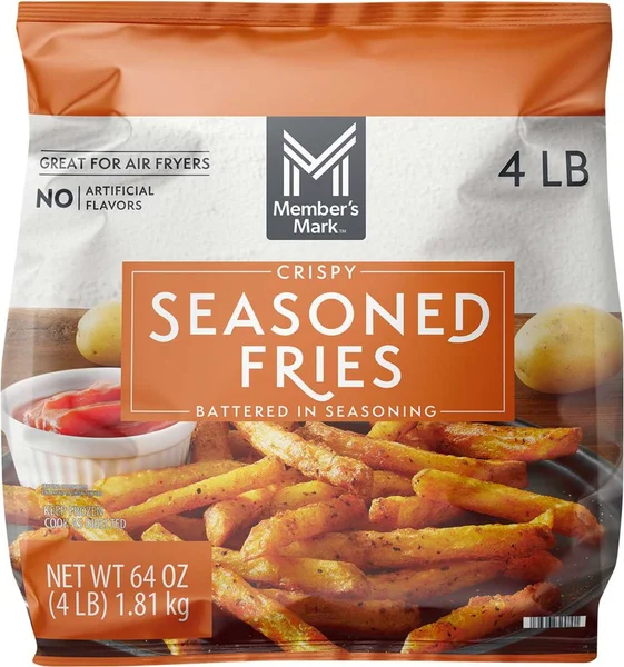 Frozen Seasoned French Fries
