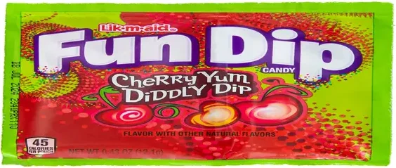 Fun Dip® Cherry Yum Diddly Dip Candy 0.43oz