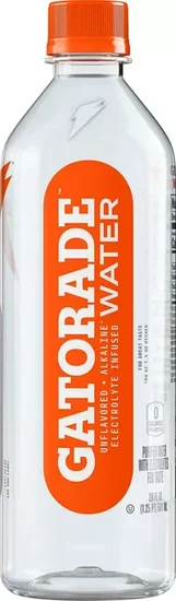 Gatorade Purified Water With Electrolytes For Taste Unflavored 20 Fl Oz