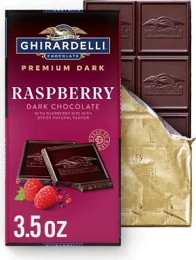 Ghirardelli Intense Dark Raspberry Dark Chocolate Candy Bar - 3.5oz