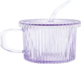 Glass Sipper Mug 13oz