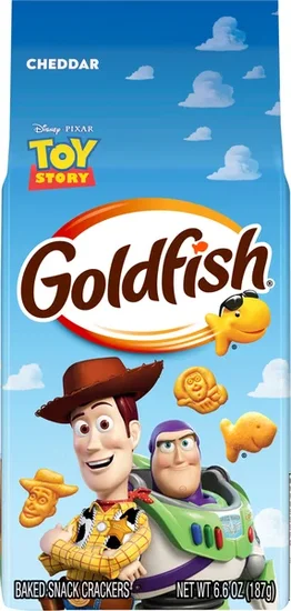 Goldfish Disney Pixar Toy Story Cheddar Cheese Crackers