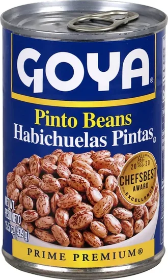 Goya Premium Pinto Beans, 15.5-oz. Cans