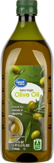 Great Value Extra Virgin Olive Oil, 25.5 fl oz