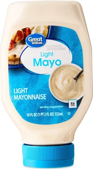 Great Value Light Mayo, 18 fl oz