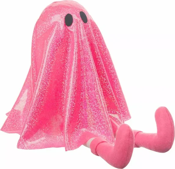 Halloween Ghost Shelf Sitter Décor, Pink