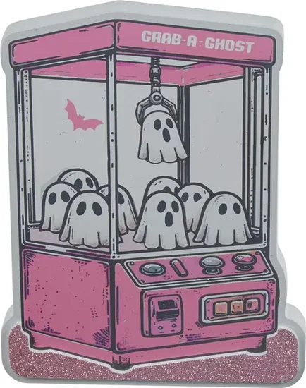 Halloween Grab-A-Bat Arcade Tabletop Décor, 2 Assorted Colors (Grab-A-Ghost style)