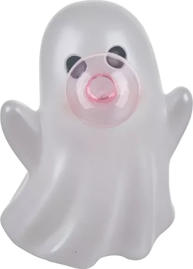 Halloween Iridescent Blow Mold Ghost with Bubble Light Décor, 2 Assorted Styles