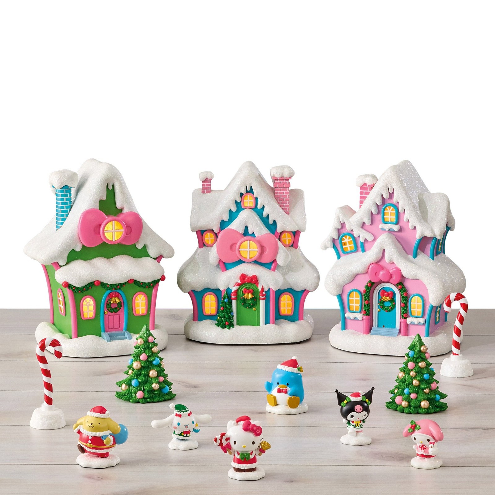 Hello Kitty Holiday Village, 13-Piece Set — Approximately $134.99 Online