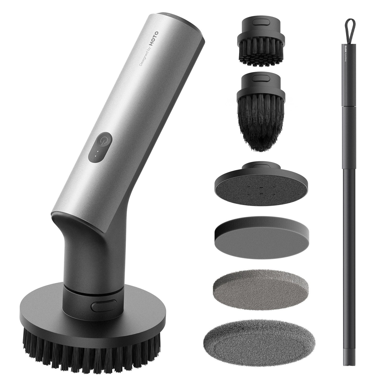 HOTO Wand Cordless Spin Scrubber — $9.97 (Was $19.99)
