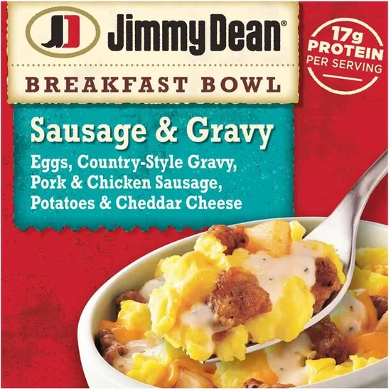Jimmy Dean Sausage & Gravy Breakfast Bowl, 7 oz