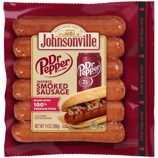 Johnsonville Dr Pepper Inspired Smoked Sausage