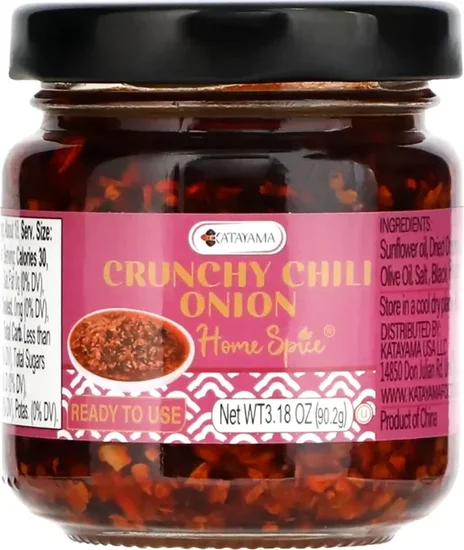 Katayama Crunchy Chili Onion Home Spice, 18 Oz.