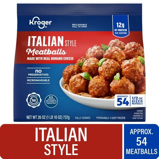 Kroger Italian Style Meatballs