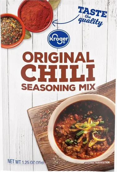 Kroger Original Chili Seasoning Mix