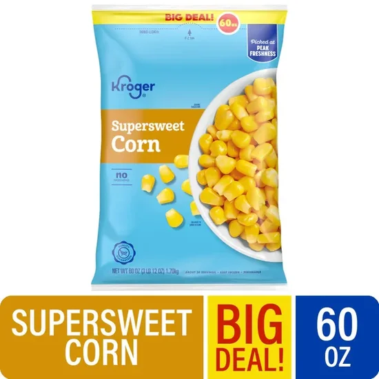 Kroger Traditional Favorites Frozen Sweet Corn BIG DEAL!