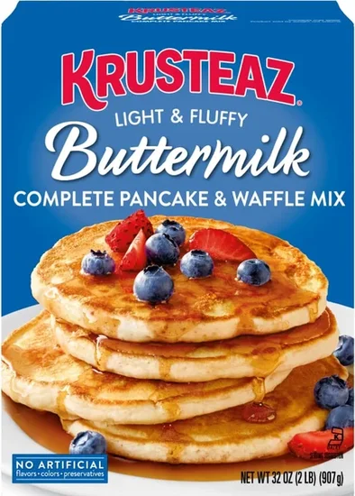 Krusteaz Buttermilk Pancake & Waffle Mix, 32oz