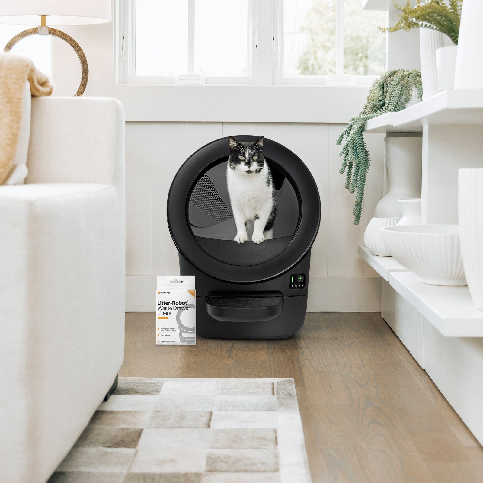 Litter-Robot EVO Automatic Self-Cleaning Litter Box Bundle